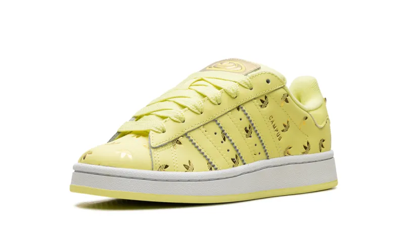 Adidas Campus Campus 00s WMNS 'Allover Debossed Trefoils-Pulse Yellow'
